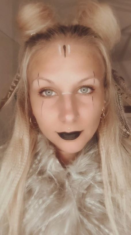 Hairstyle und Make up Fasching Indianer von Jaqueline Eschbach